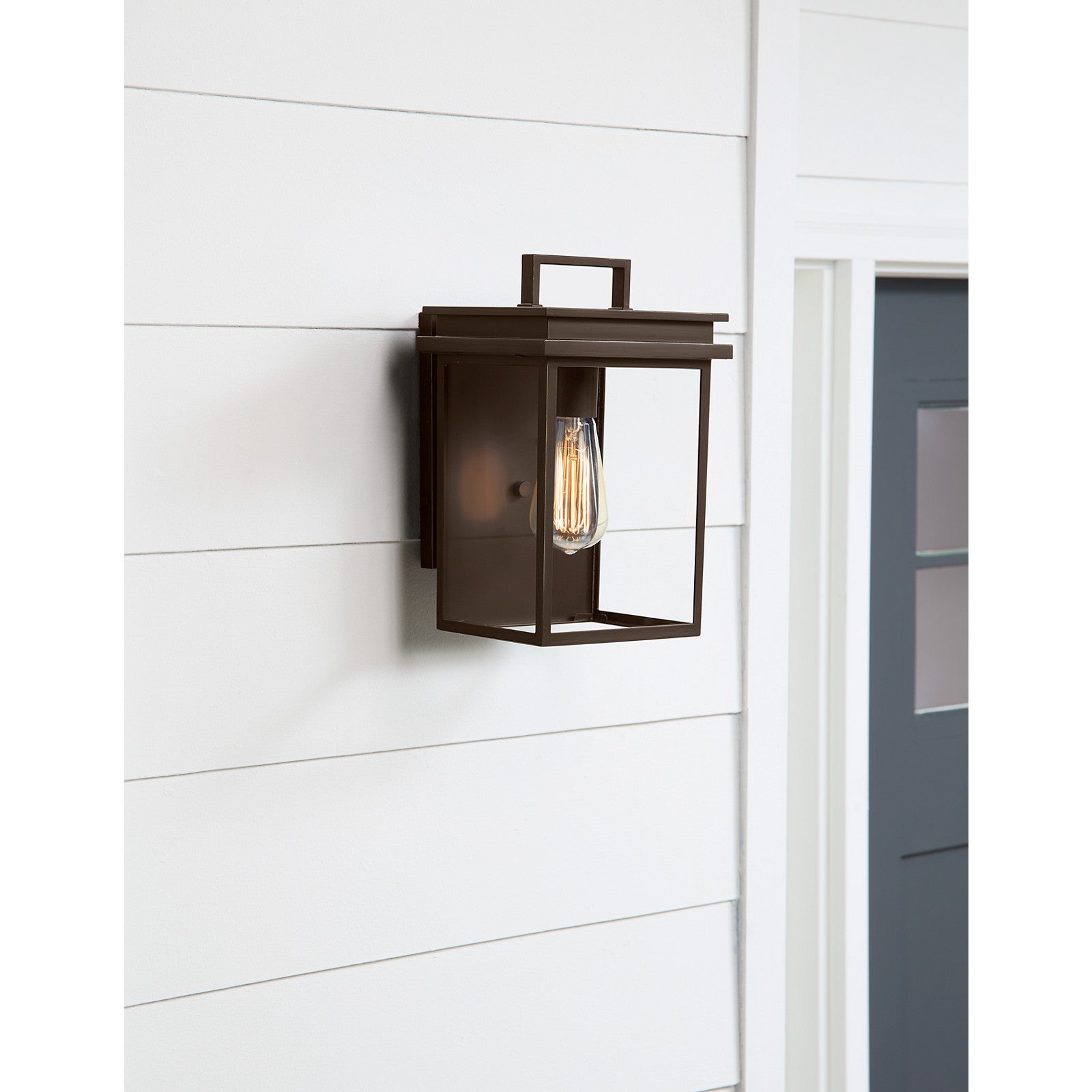 Glenview Small Lantern Antique Bronze - Visual Comfort Outdoor Lighting