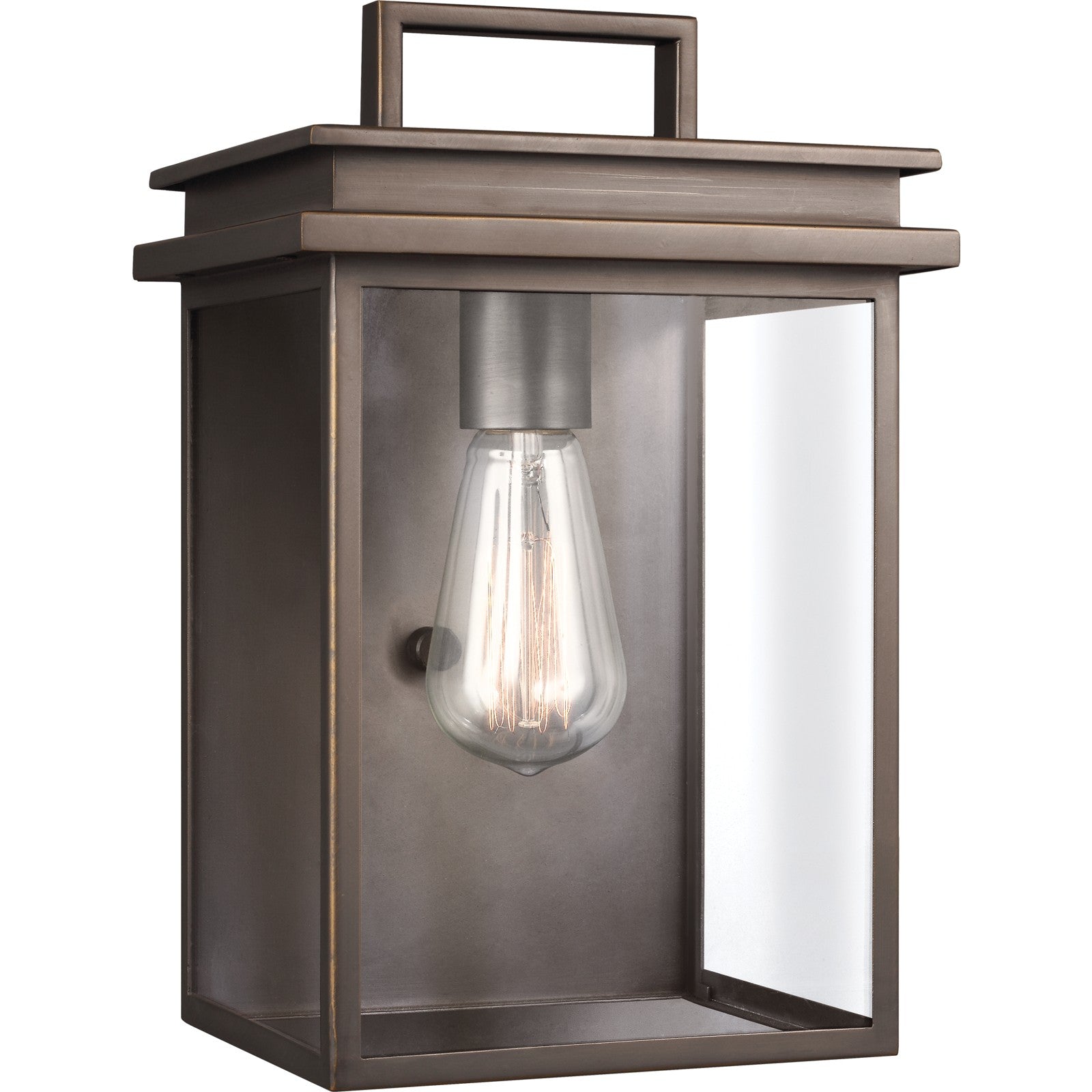 Glenview Small Lantern Antique Bronze - Visual Comfort Outdoor Lighting