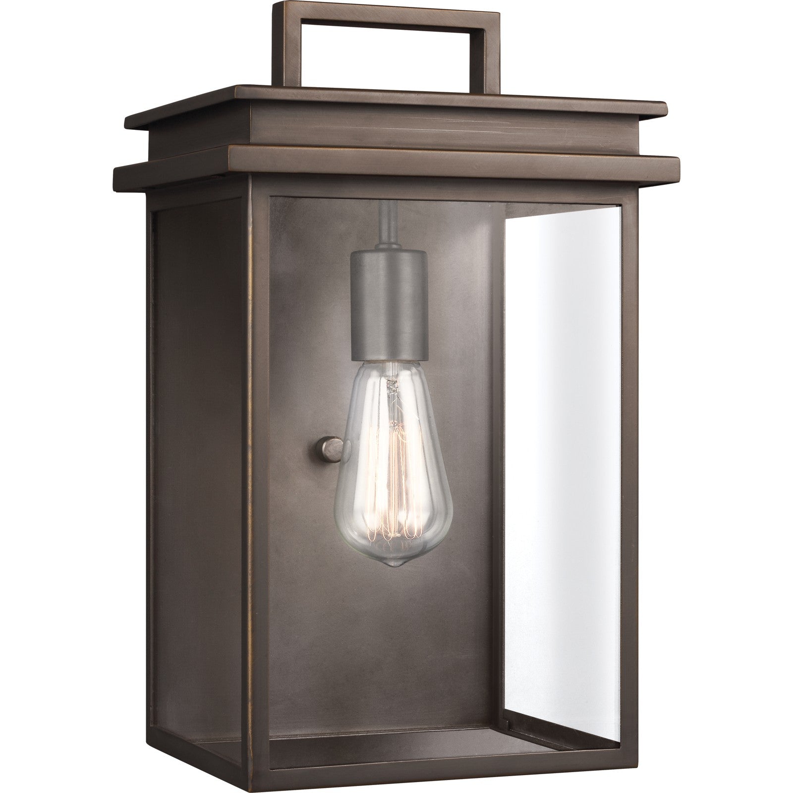 Glenview Medium Lantern Antique Bronze - Visual Comfort Outdoor Lighting
