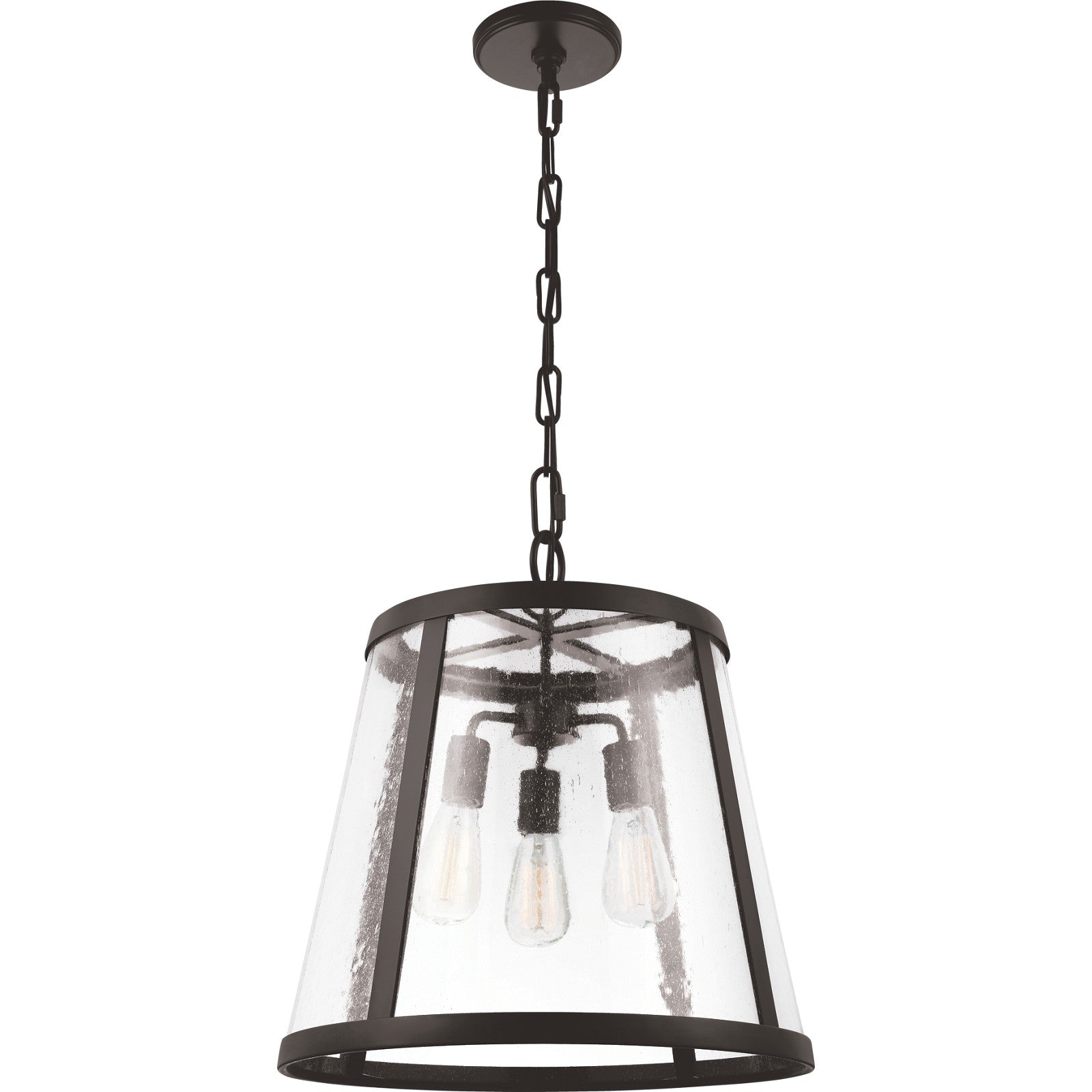 Harrow Large Pendant Oil Rubbed Bronze - Visual Comfort Ceiling Lights