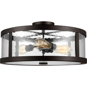 Harrow Large Semi-Flush Mount Oil Rubbed Bronze - Visual Comfort Ceiling Lights