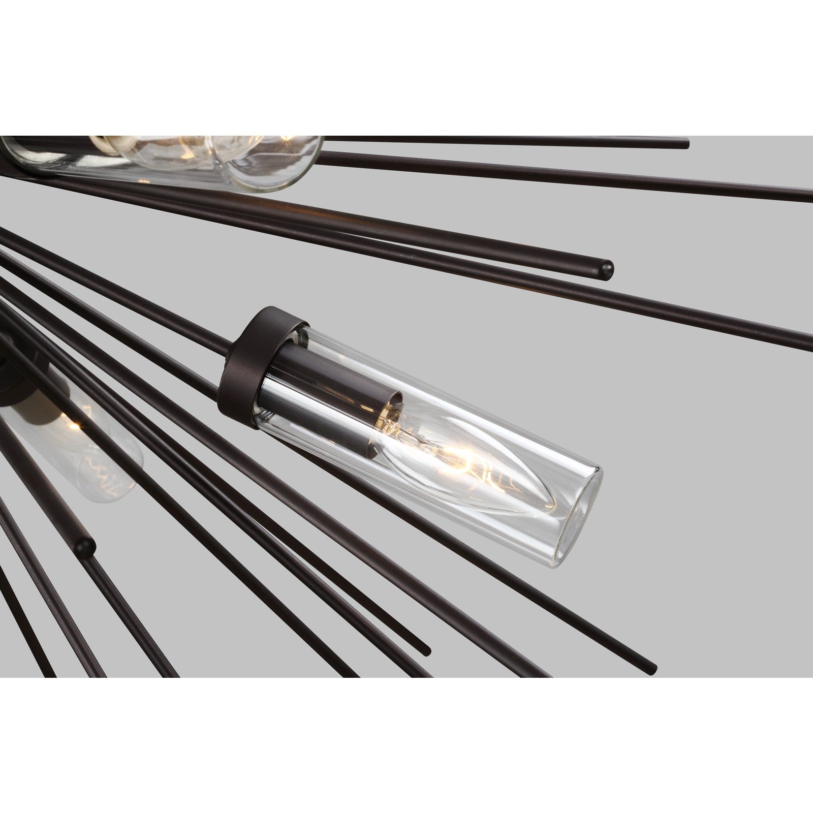 Hilo Large Outdoor Chandelier Oil Rubbed Bronze - Visual Comfort Outdoor Lighting