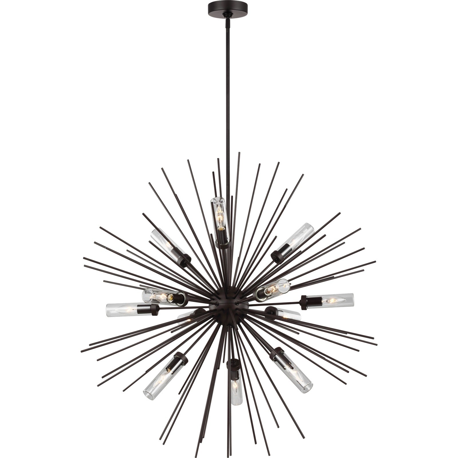 Hilo Large Outdoor Chandelier Oil Rubbed Bronze - Visual Comfort Outdoor Lighting