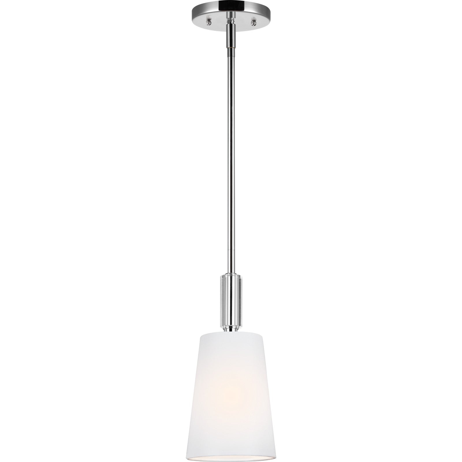 Lismore Mini Pendant Polished Nickel - Visual Comfort Ceiling Lights