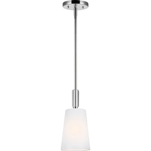 Lismore Mini Pendant Polished Nickel - Visual Comfort Ceiling Lights