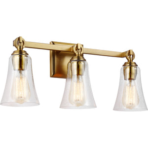 Monterro 3 - Light Vanity Burnished Brass - Visual Comfort Wall Lights
