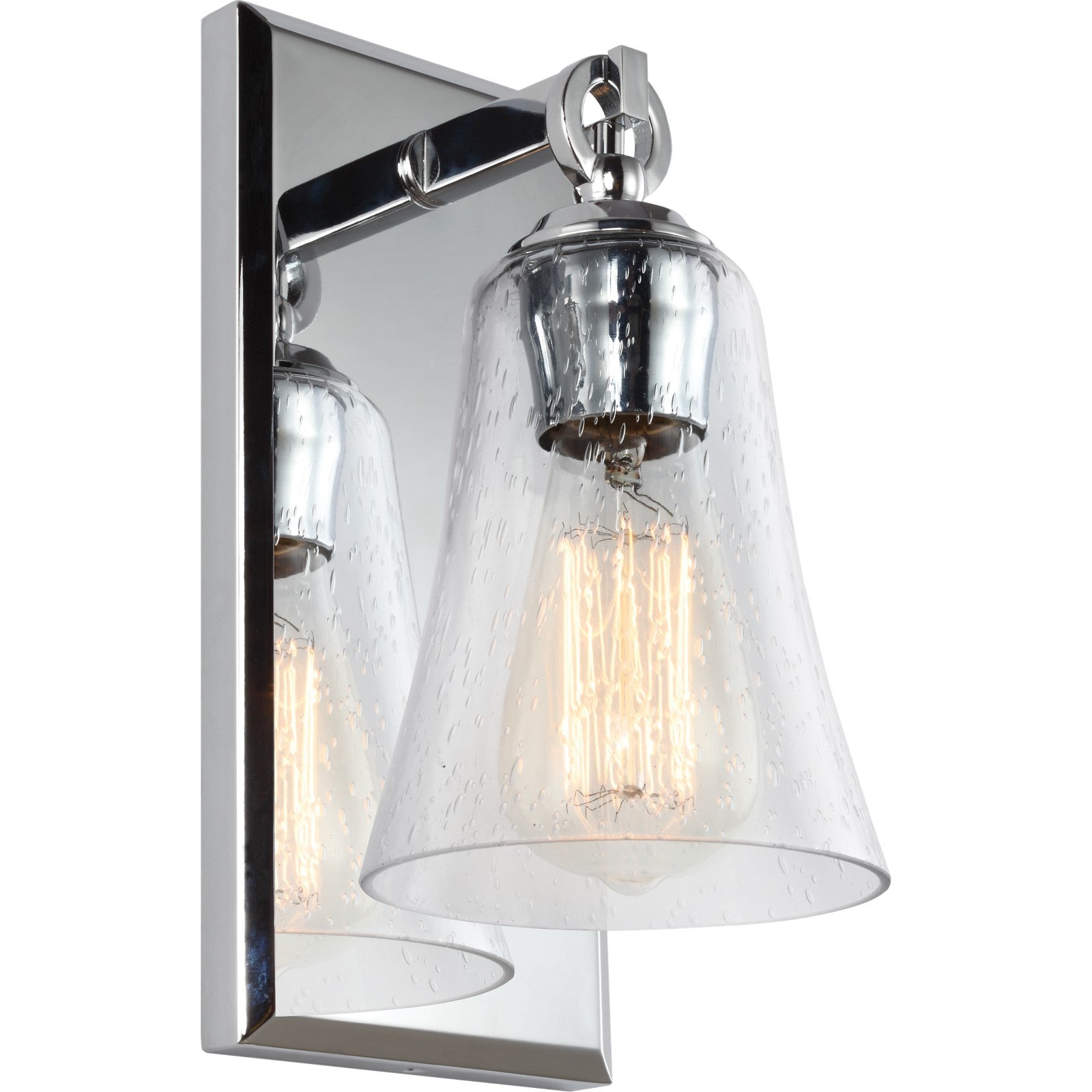 Monterro 1 - Light Sconce Chrome - Visual Comfort Wall Lights