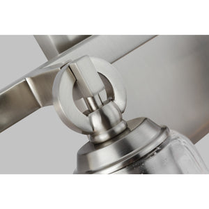 Monterro 4 - Light Vanity Burnished Brass - Visual Comfort Wall Lights