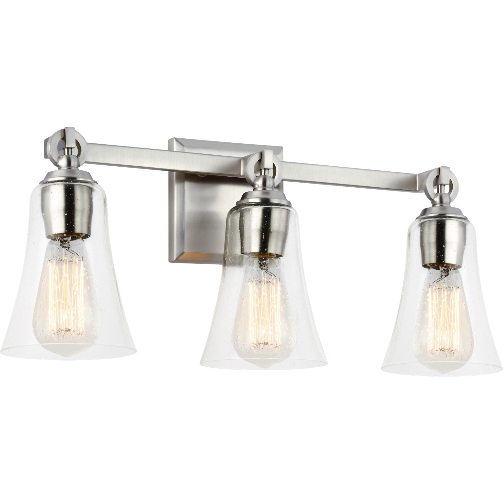 Monterro 3 - Light Vanity Burnished Brass - Visual Comfort Wall Lights