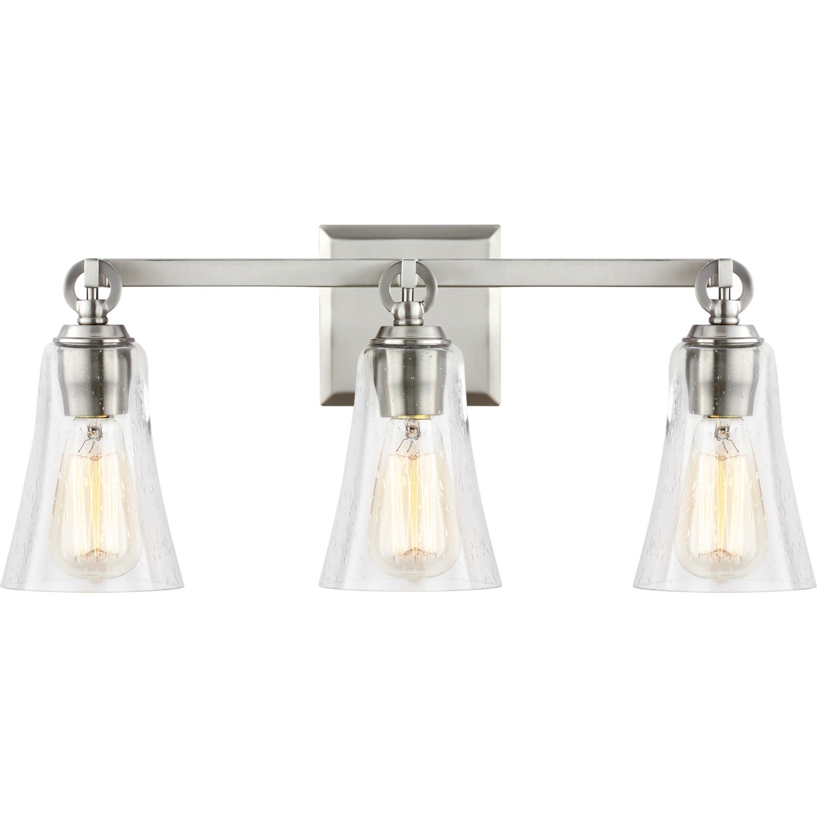 Monterro 3 - Light Vanity Burnished Brass - Visual Comfort Wall Lights
