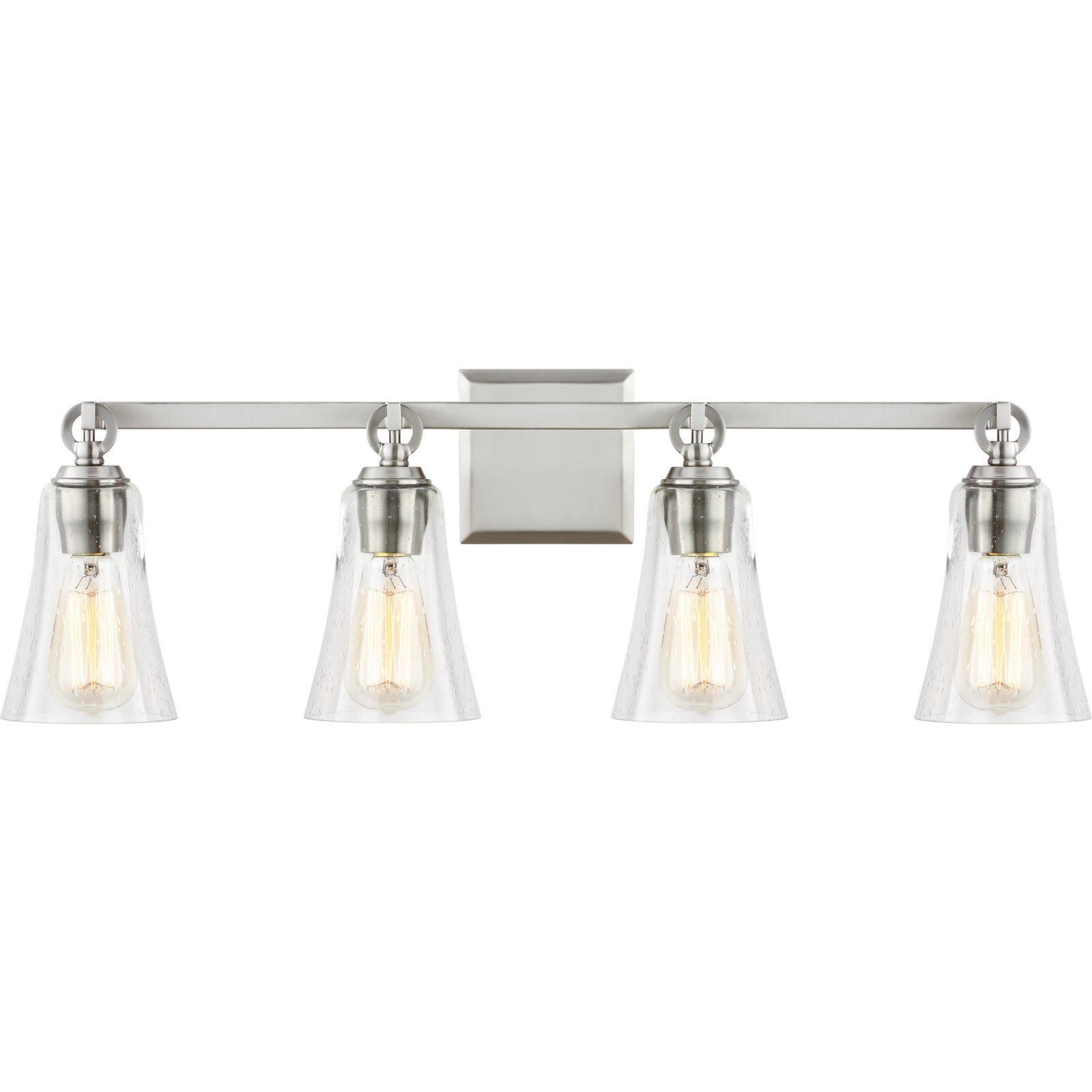 Monterro 4 - Light Vanity Burnished Brass - Visual Comfort Wall Lights