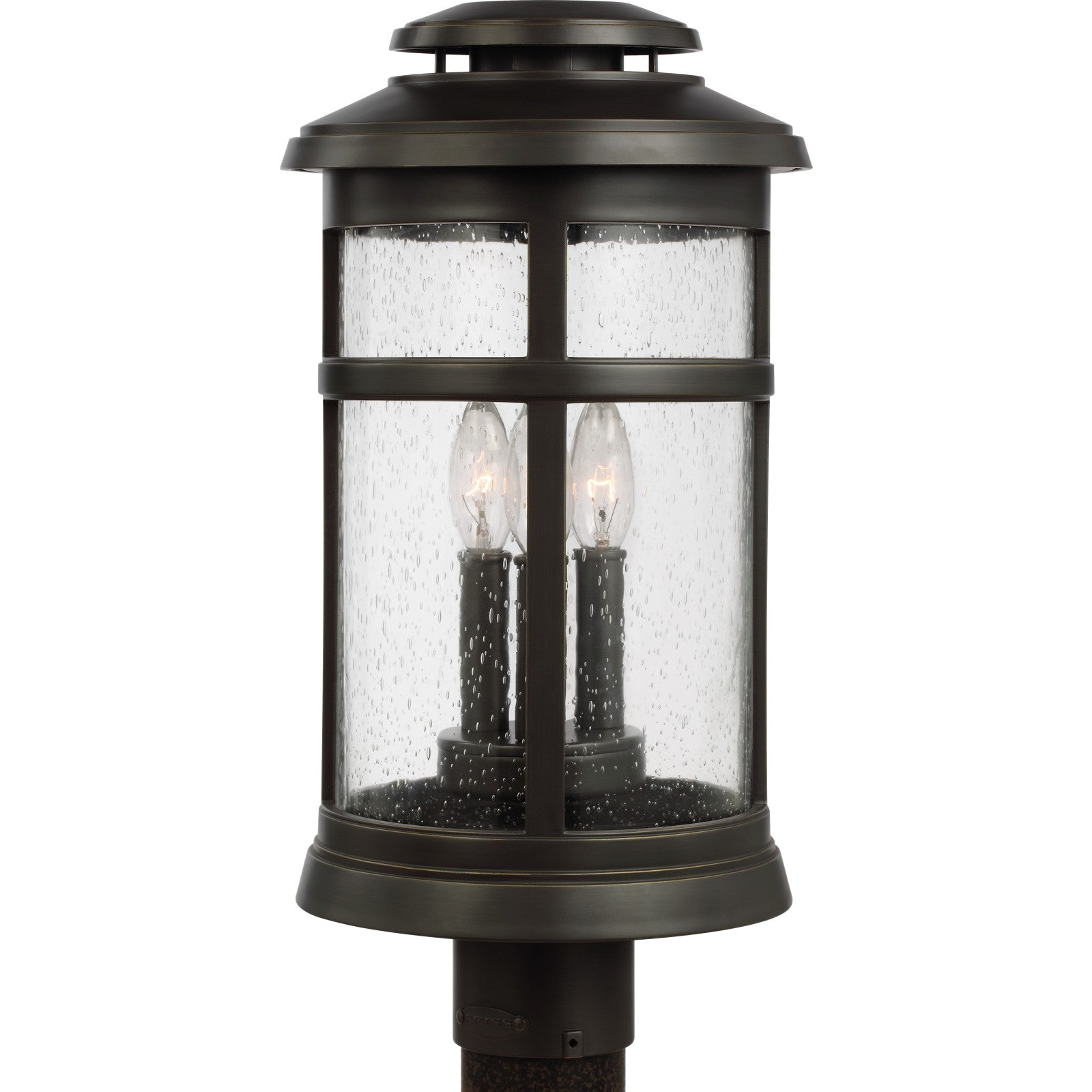 Newport Post Lantern Antique Bronze - Visual Comfort Outdoor Lighting