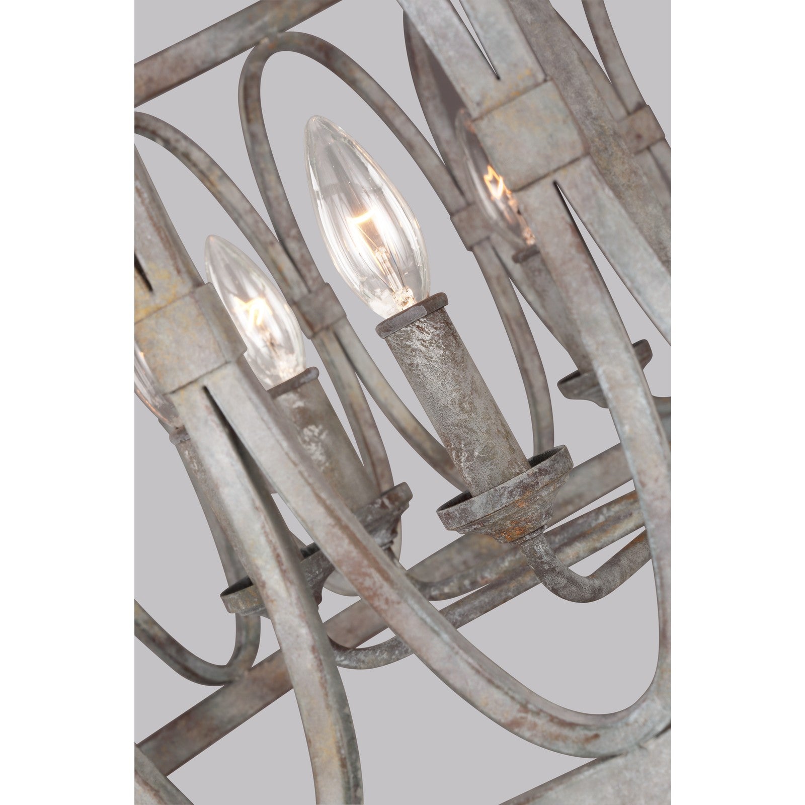 Patrice Large Lantern Deep Abyss - Visual Comfort Ceiling Lights