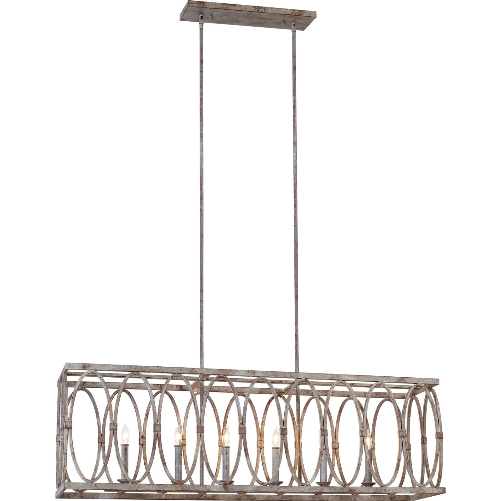 Patrice Linear Chandelier Deep Abyss - Visual Comfort Ceiling Lights
