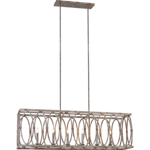 Patrice Linear Chandelier Deep Abyss - Visual Comfort Ceiling Lights