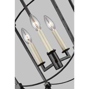Thayer Mini-Lantern Antique Gild - Visual Comfort Ceiling Lights