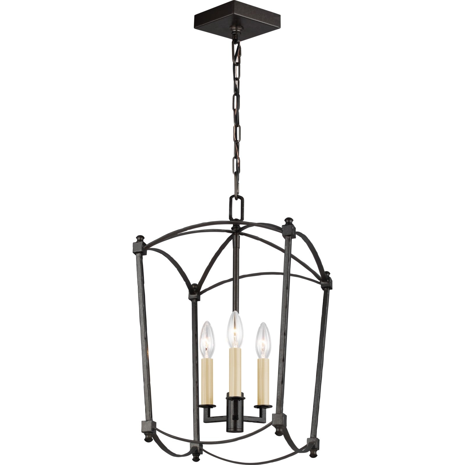 Thayer Mini-Lantern Antique Gild - Visual Comfort Ceiling Lights
