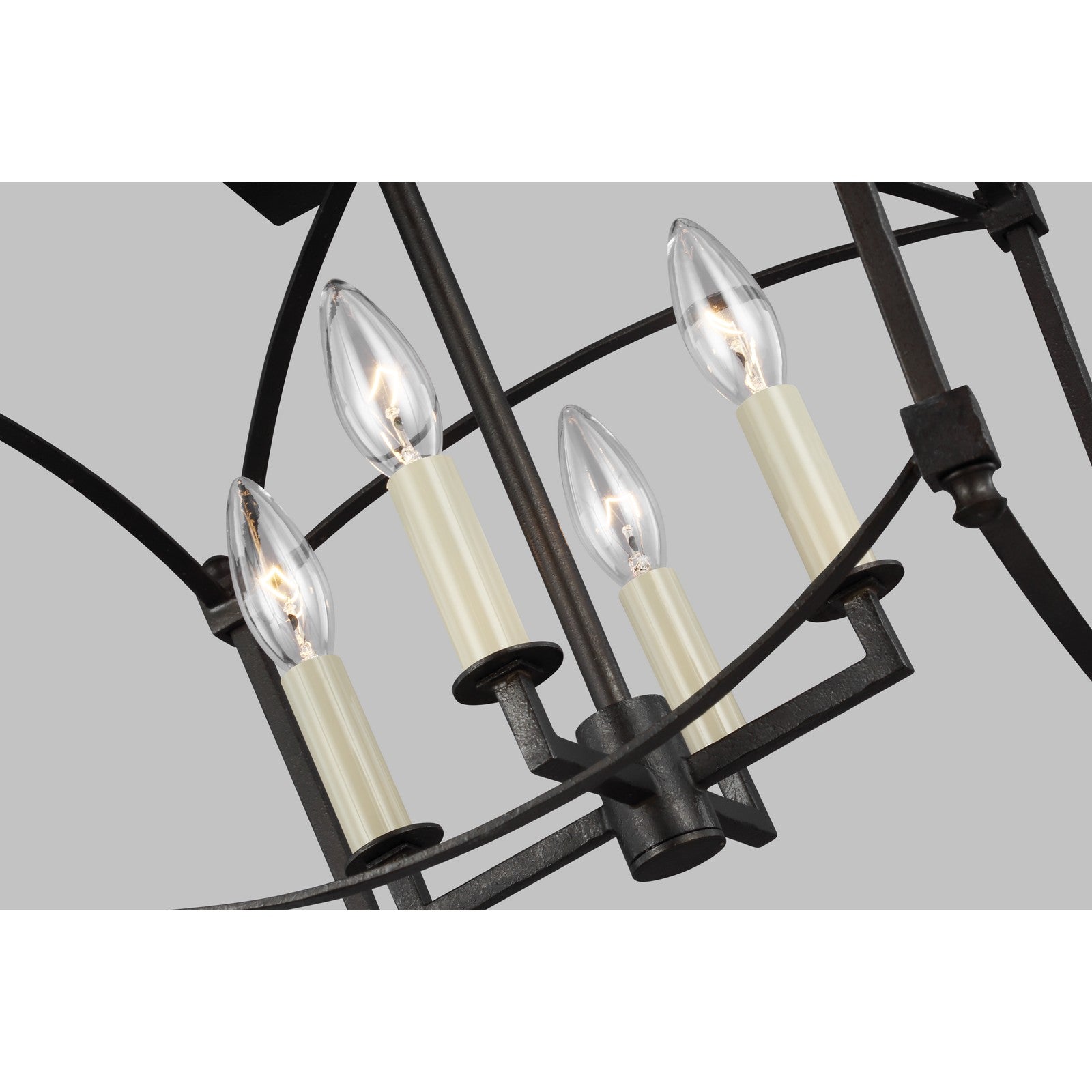 Thayer Semi-Flush Mount in Antique Gild - Visual Comfort Ceiling Lights