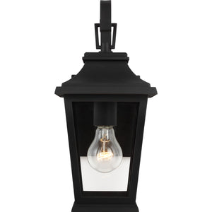 Warren Mini Lantern Textured Black - Visual Comfort Outdoor Lighting