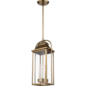 Wellsworth Pendant Antique Bronze - Visual Comfort Outdoor Lighting