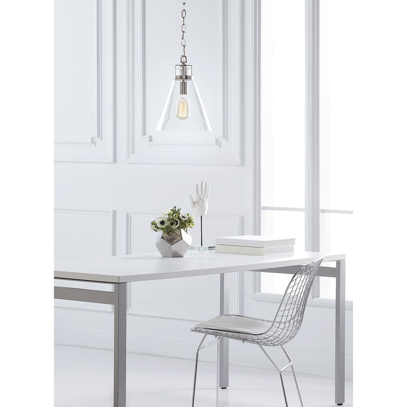 Frontage Pendant Oil Rubbed Bronze - Visual Comfort Ceiling Lights
