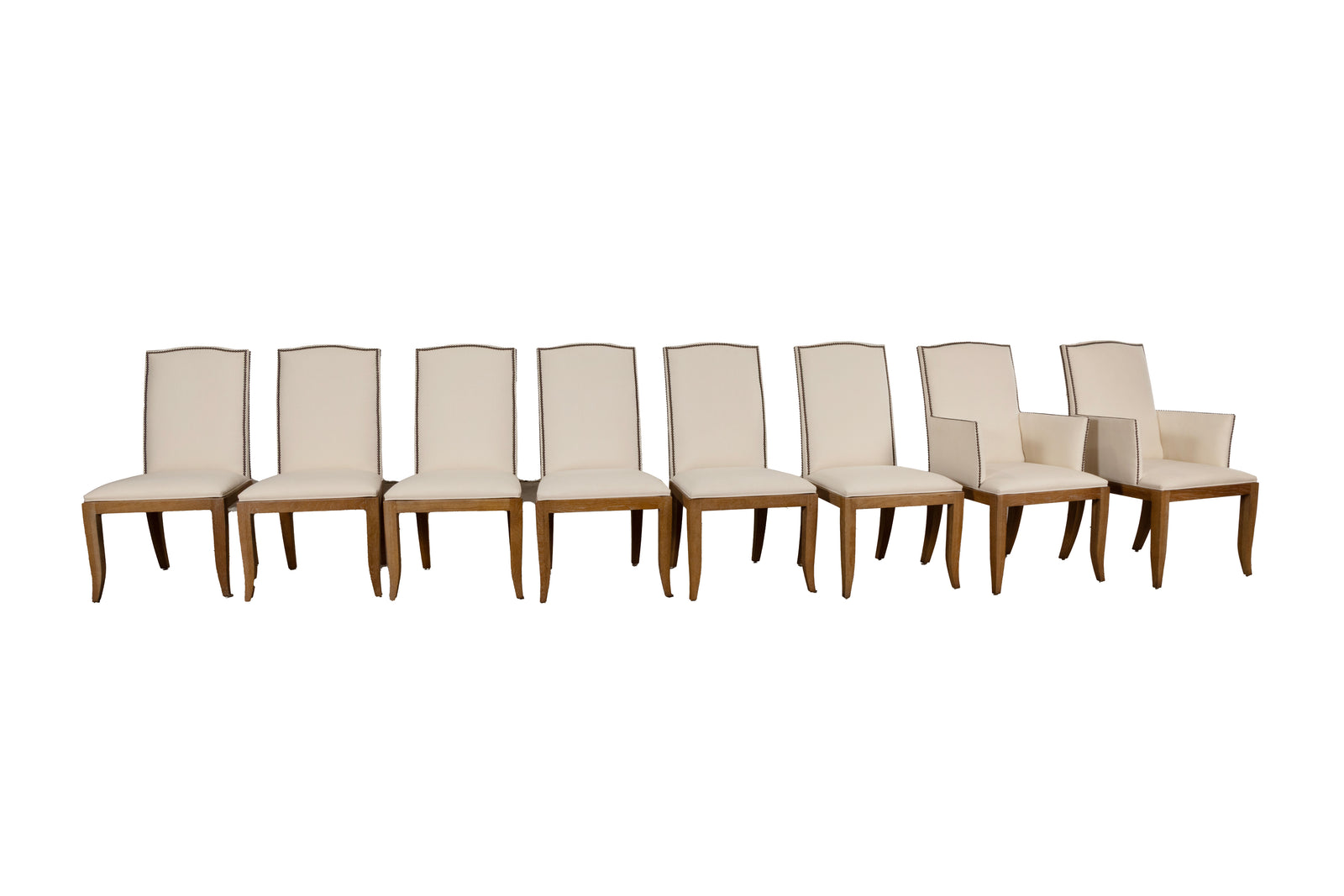 Chelsea Set 8 Chairs 6 Side 2 Arms Chairs