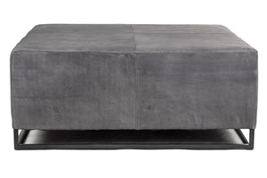 Bernhardt Leather Ottoman