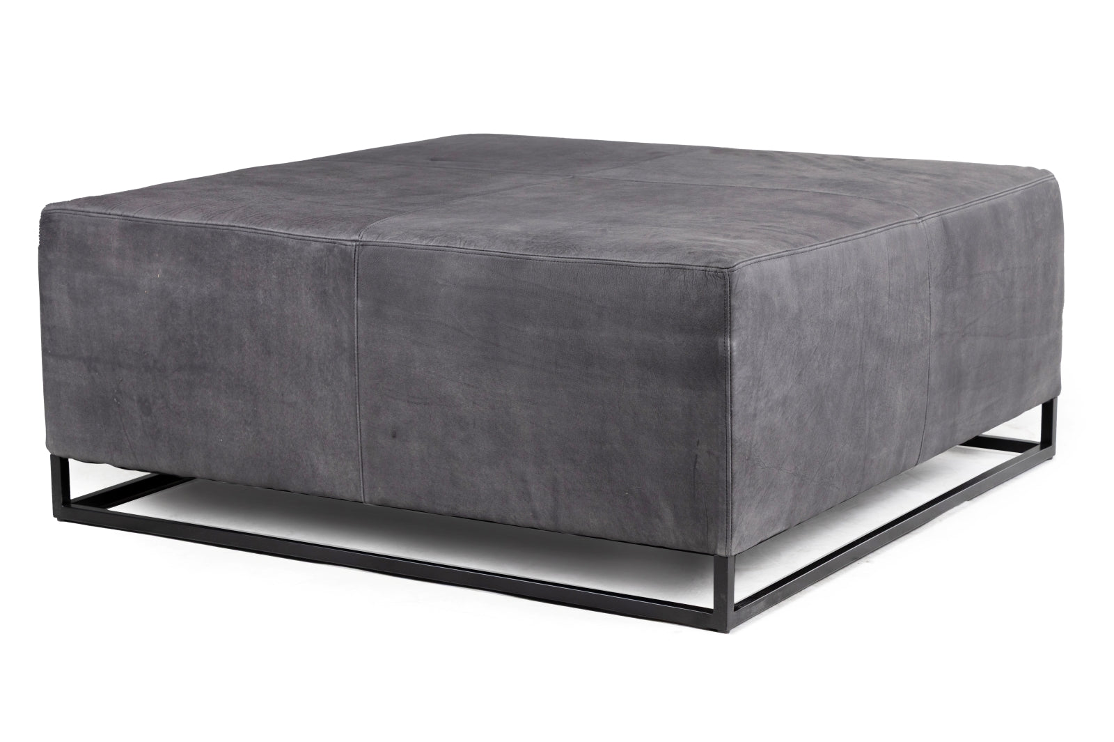 Bernhardt Leather Ottoman