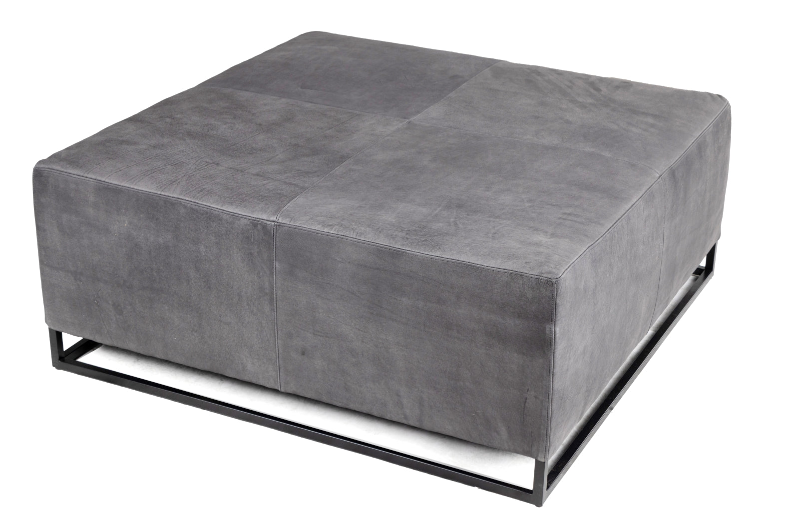 Bernhardt Leather Ottoman