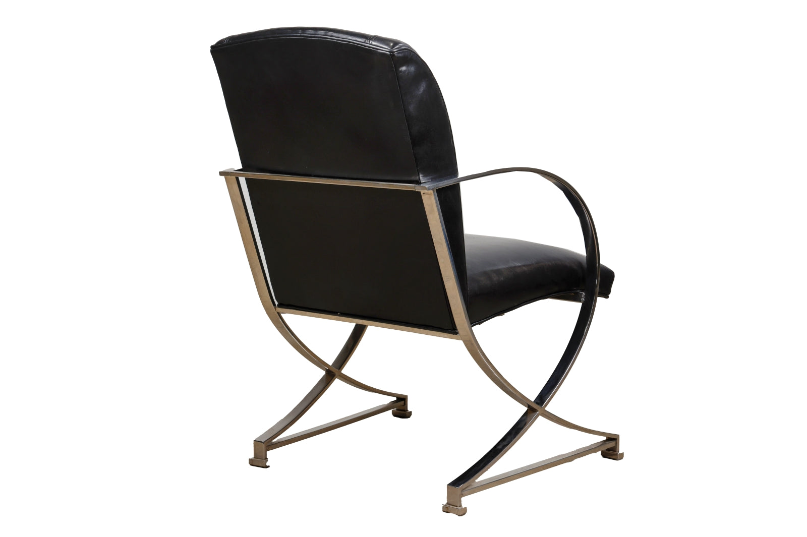 Century Furniture Leather Lounge Chair - Set of 2