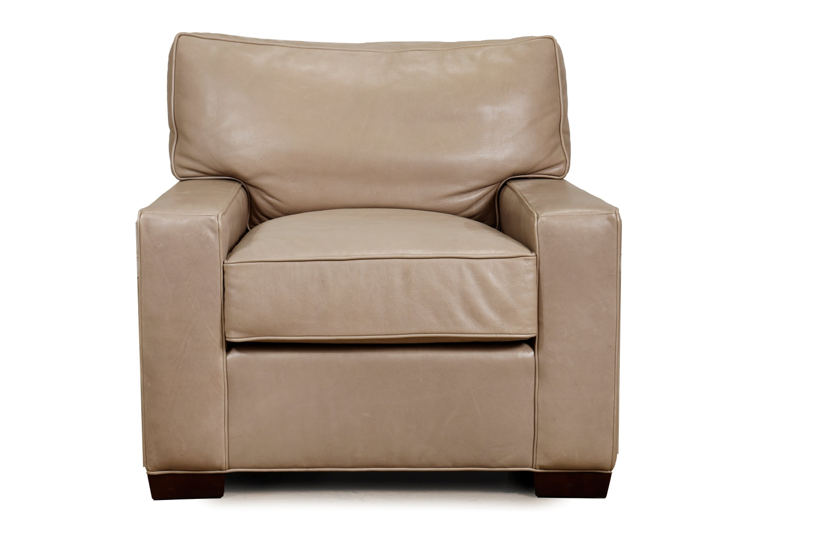 EJ Victor Leather Lounge Chair - Set of 2