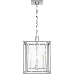 Erro Small Lantern Polished Nickel - Visual Comfort Ceiling Lights