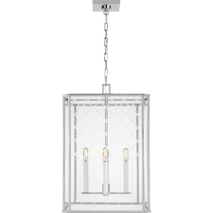 Erro Medium Lantern Polished Nickel - Visual Comfort Ceiling Lights