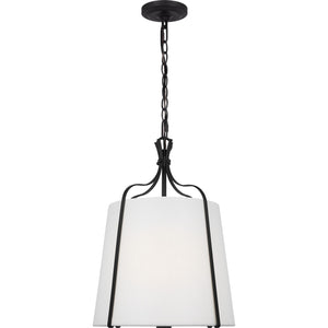 Leander Small Hanging Shade Antique Gild - Visual Comfort Ceiling Lights