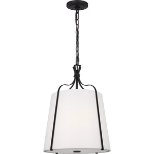 Leander Small Hanging Shade Antique Gild - Visual Comfort Ceiling Lights