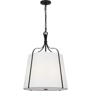 Leander Medium Hanging Shade Antique Gild - Visual Comfort Ceiling Lights