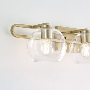 Codyn Three Light Wall / Bath Midnight Black - Visual Comfort Wall Lights