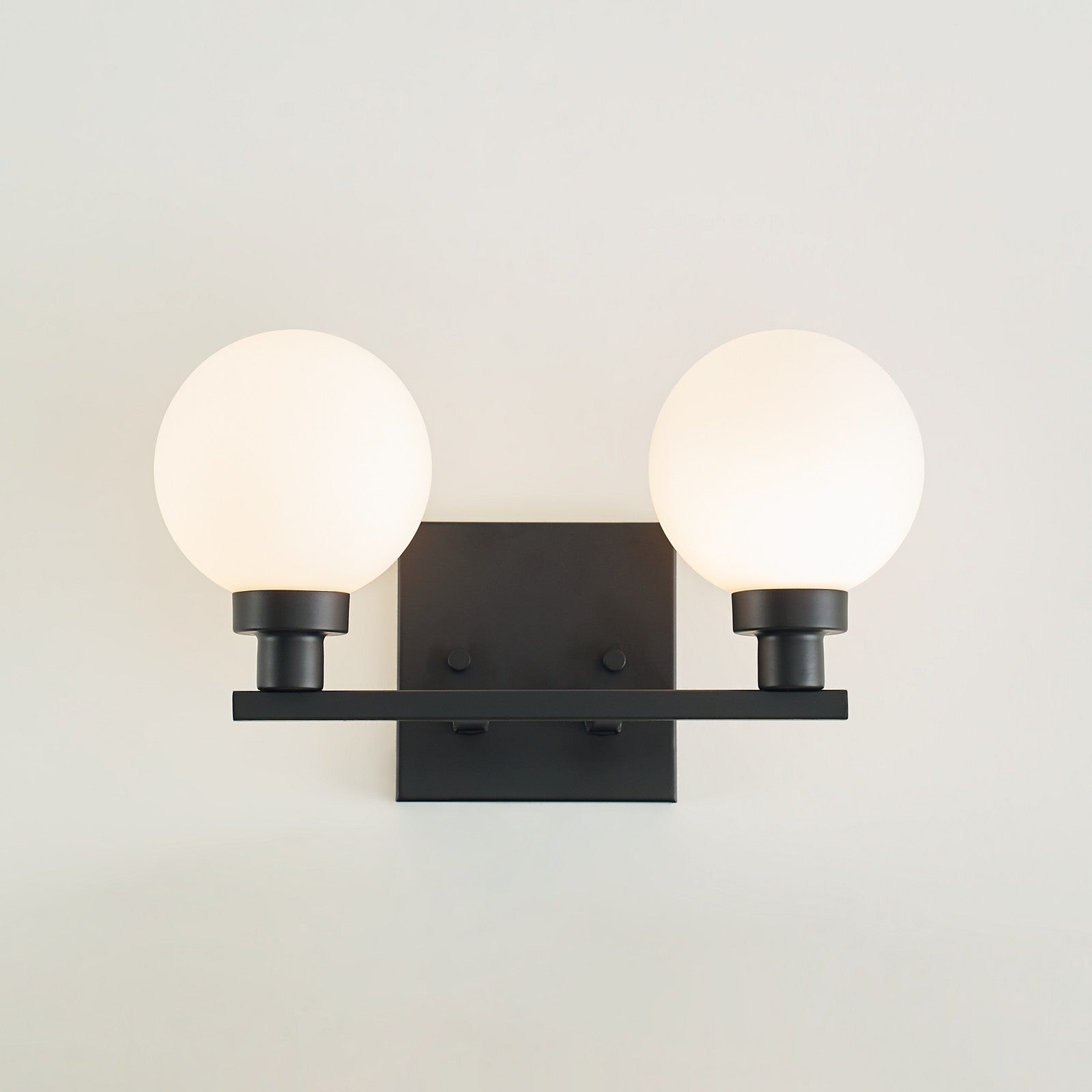 Clybourn Two Light Wall / Bath Chrome - Visual Comfort Wall Lights