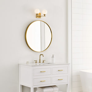 Clybourn Two Light Wall / Bath Chrome - Visual Comfort Wall Lights