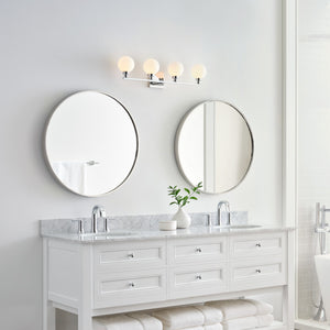 Clybourn Four Light Wall / Bath Chrome - Visual Comfort Wall Lights