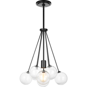 Bronzeville One Light Pendant in Brushed Nickel - Visual Comfort Ceiling Lights