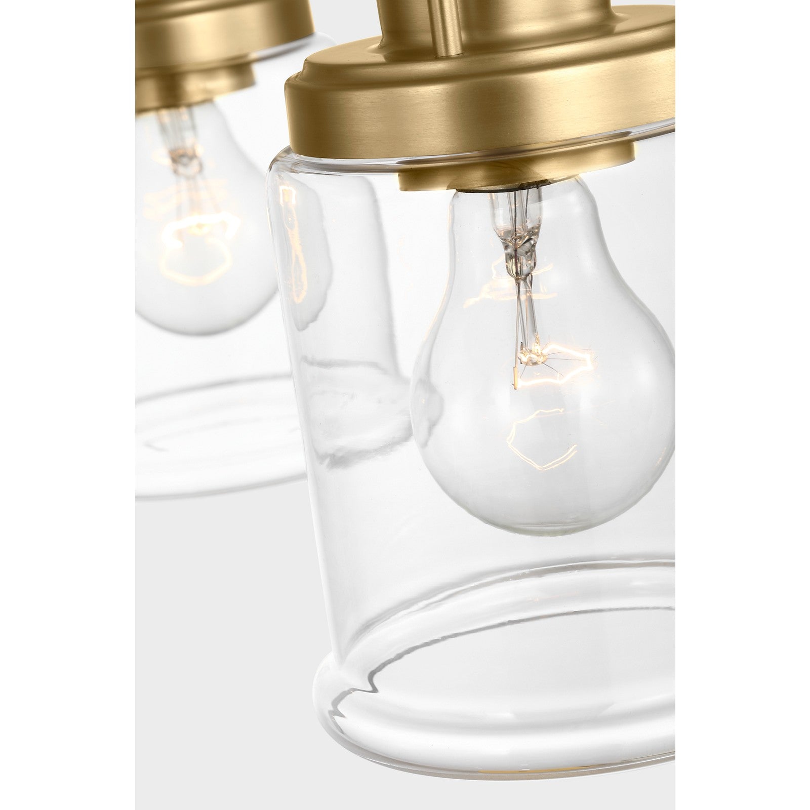 Anders Five Light Chandelier in Brushed Nickel - Visual Comfort Ceiling Lights