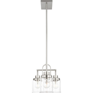 Anders Four Light Chandelier in Brushed Nickel - Visual Comfort Ceiling Lights
