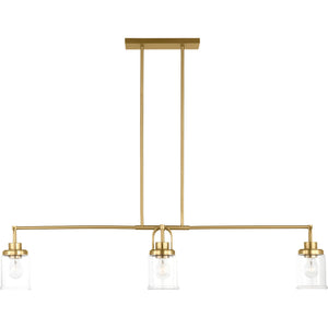 Anders Four Light Chandelier in Brushed Nickel - Visual Comfort Ceiling Lights