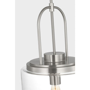 Anders Large Pendant in Brushed Nickel - Visual Comfort Ceiling Lights
