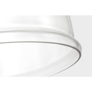 Anders Large Pendant in Brushed Nickel - Visual Comfort Ceiling Lights