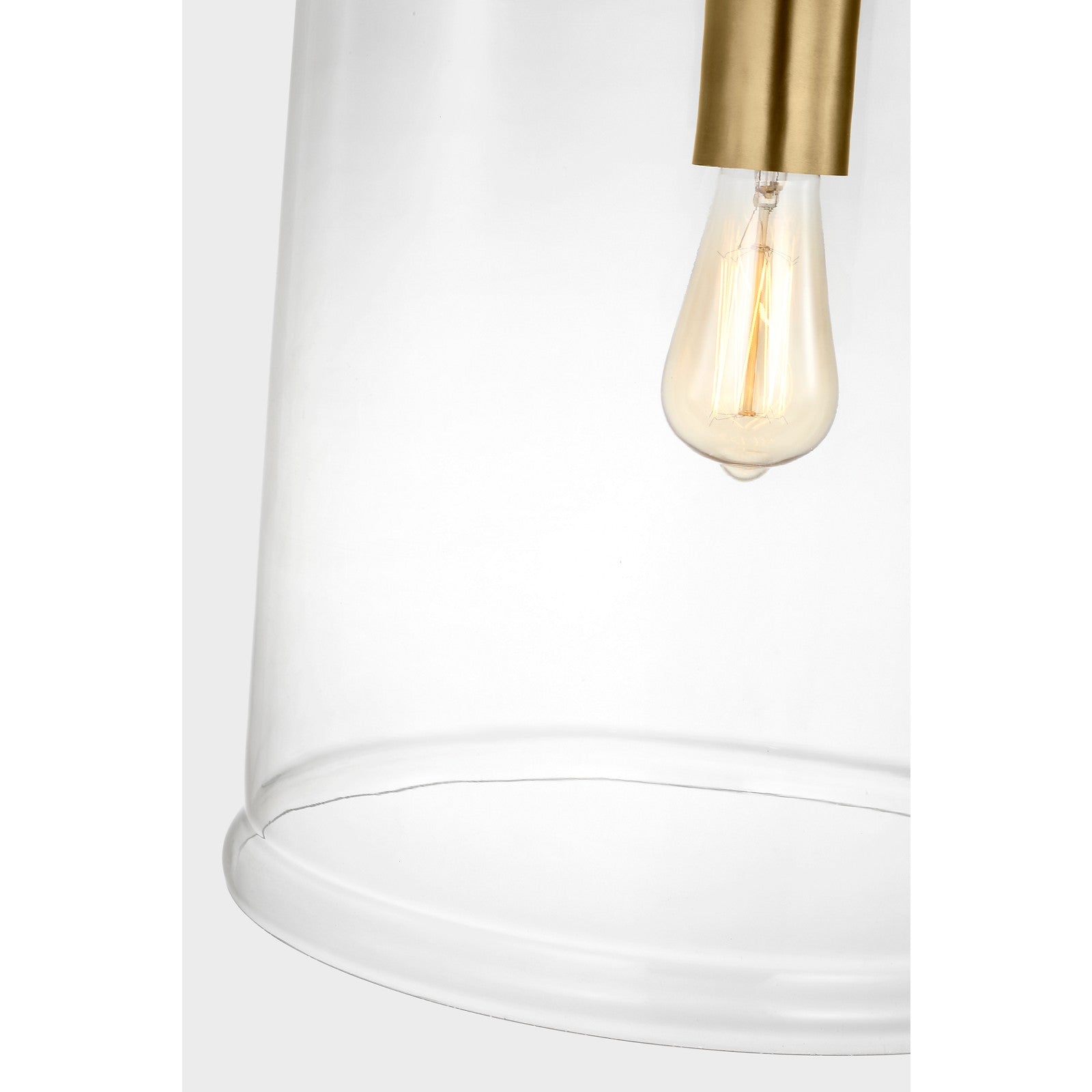 Anders Large Pendant in Brushed Nickel - Visual Comfort Ceiling Lights