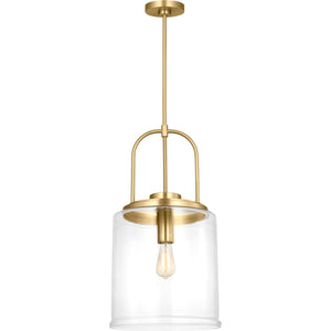 Anders Large Pendant in Brushed Nickel - Visual Comfort Ceiling Lights