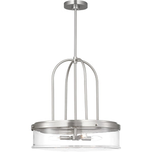 Anders Extra Large Pendant Brushed Nickel - Visual Comfort Ceiling Lights