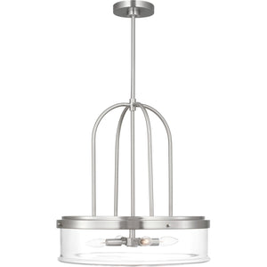 Anders Extra Large Pendant Brushed Nickel - Visual Comfort Ceiling Lights